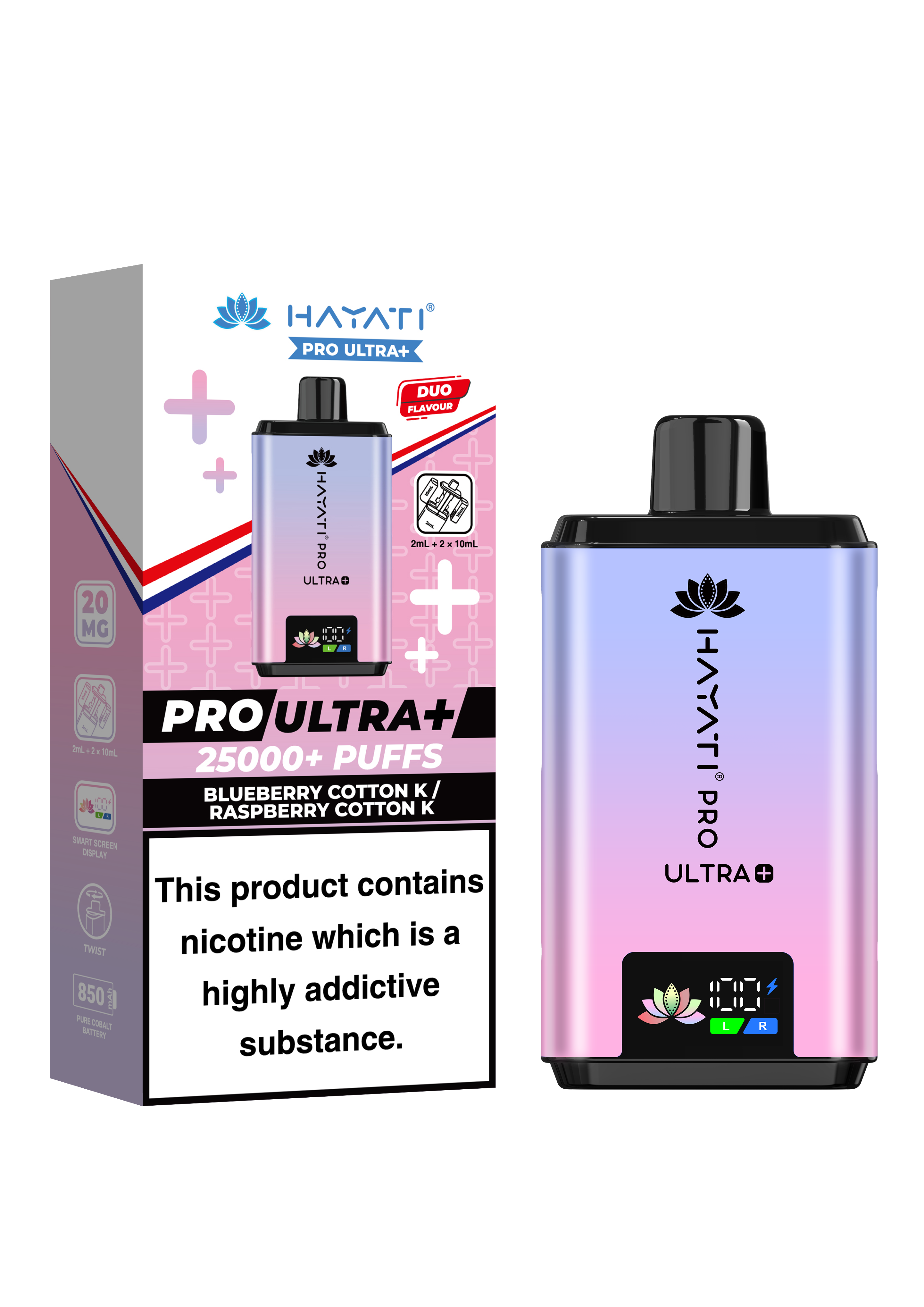 Hayati Pro Ultra 25k Vape Kit