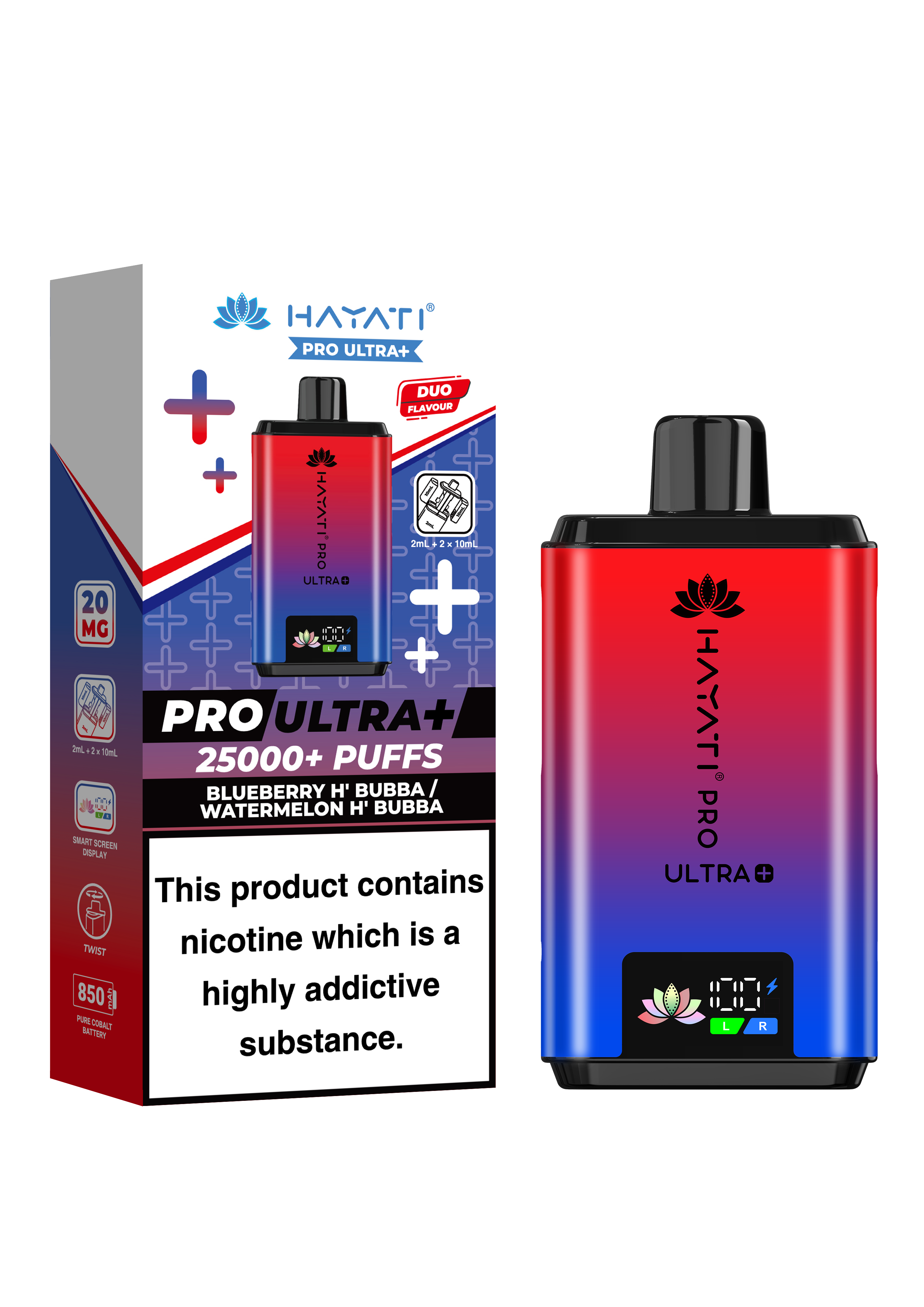 Hayati Pro Ultra 25k Vape Kit