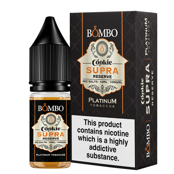 Cookie Supra Reserve Nic Salt by Bombo E-Liquids