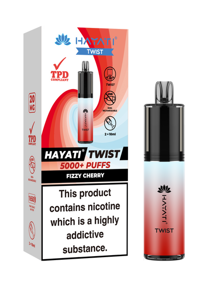 Fizzy Cherry - Hayati Twist 5000 Disposable