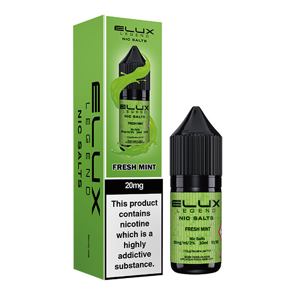 Fresh Mint Nic Salt by Elux