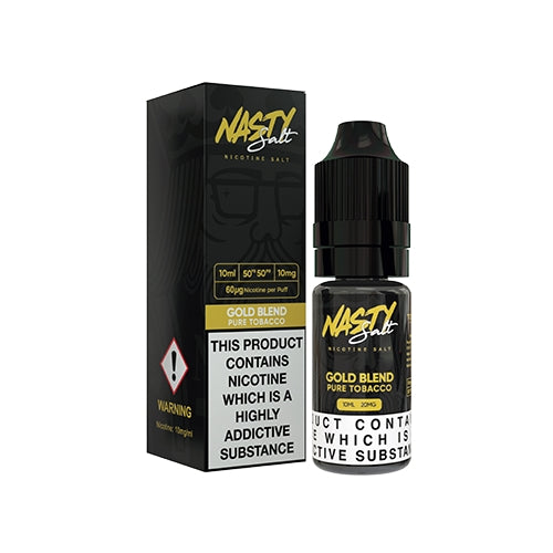 Gold Blend Tobacco Nic Salt by Nasty Juice