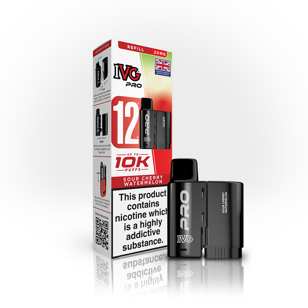 IVG Pro 12 Refill Pods -20mg