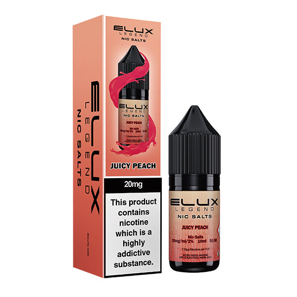 Juicy Peach Nic Salt by Elux