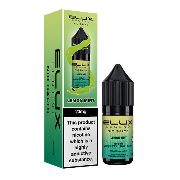 Lemon Mint Nic Salt by Elux