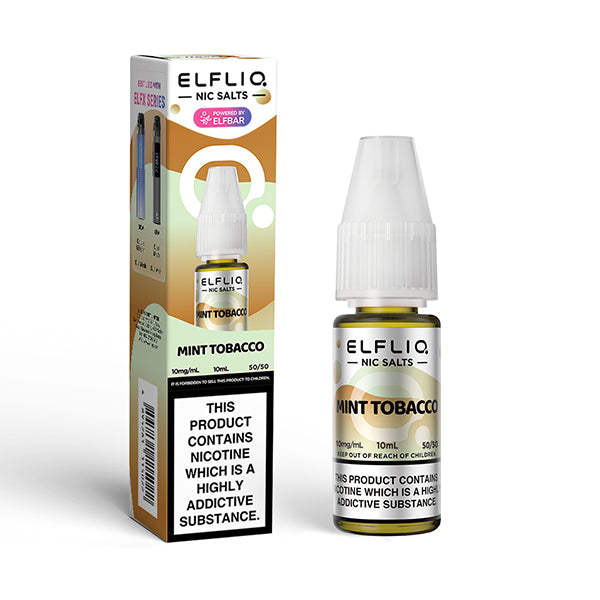 Mint Tobacco Nic Salt by ELFLIQ