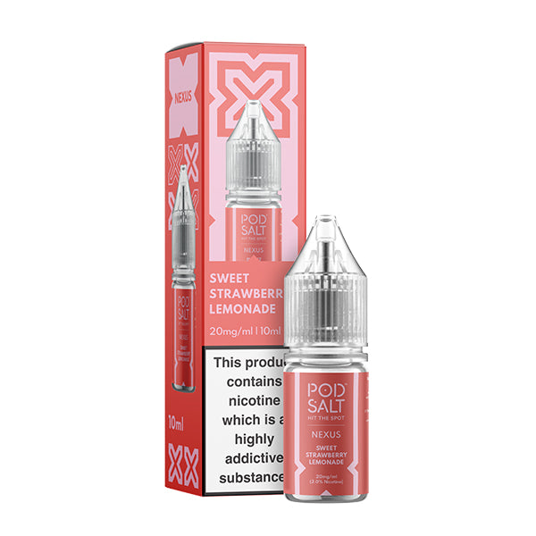 Sweet Strawberry Lemonade by Nexus Nic Salt