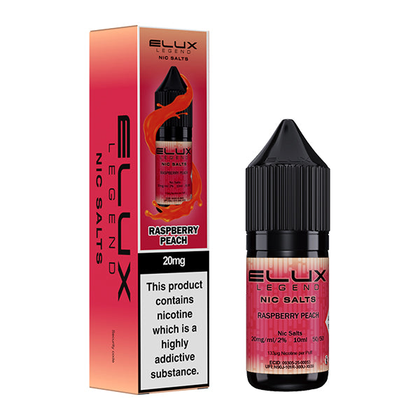 Raspberry Peach Nic Salt by Elux