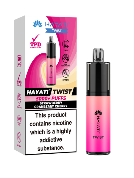 Strawberry Cranberry Cherry  - Hayati Twist 5000 Disposable