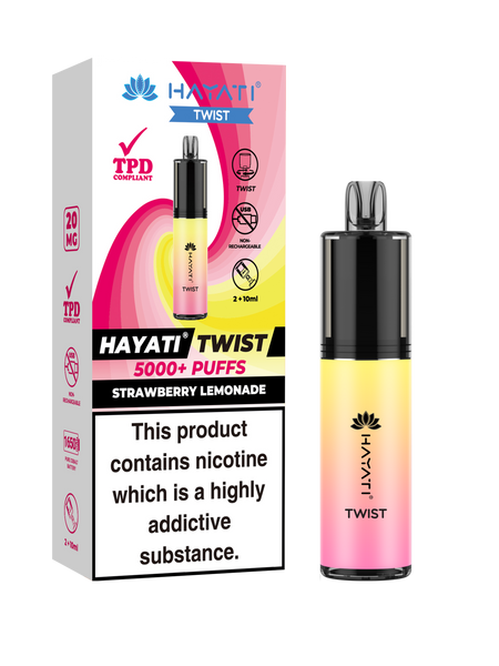 Strawberry Lemonade  - Hayati Twist 5000 Disposable