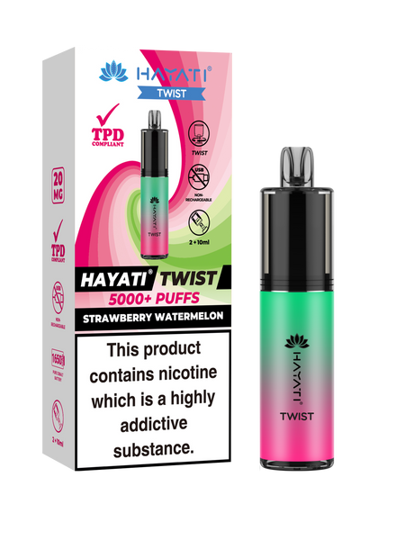 Strawberry Watermelon  - Hayati Twist 5000 Disposable