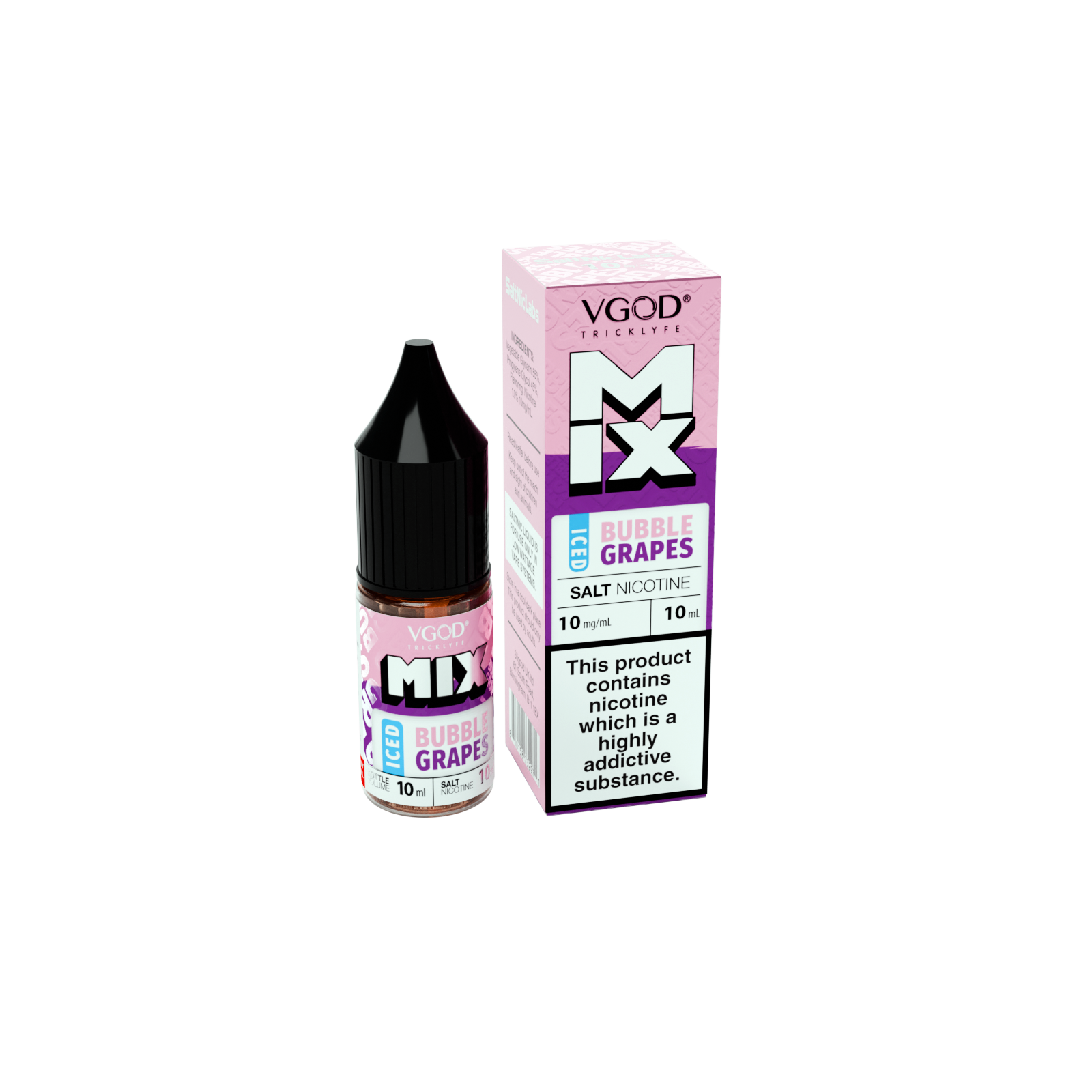 Iced Bubble Grapes by VGOD Nic Salt