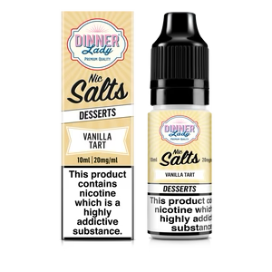 Vanilla Tart Nic Salt by Dinner Lady