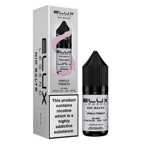 Vanilla Tobacco Nic Salt by Elux