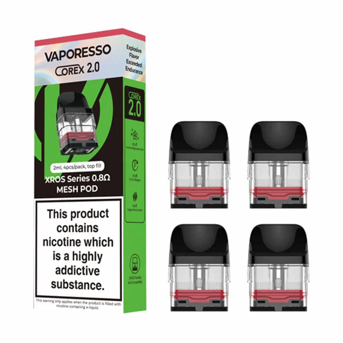Vaporesso XROS COREX 2.0 TECH Replacement Pods | ManchesterVapeMan Vaporesso XROS COREX 2.0 TECH Replacement Pods | ManchesterVapeMan