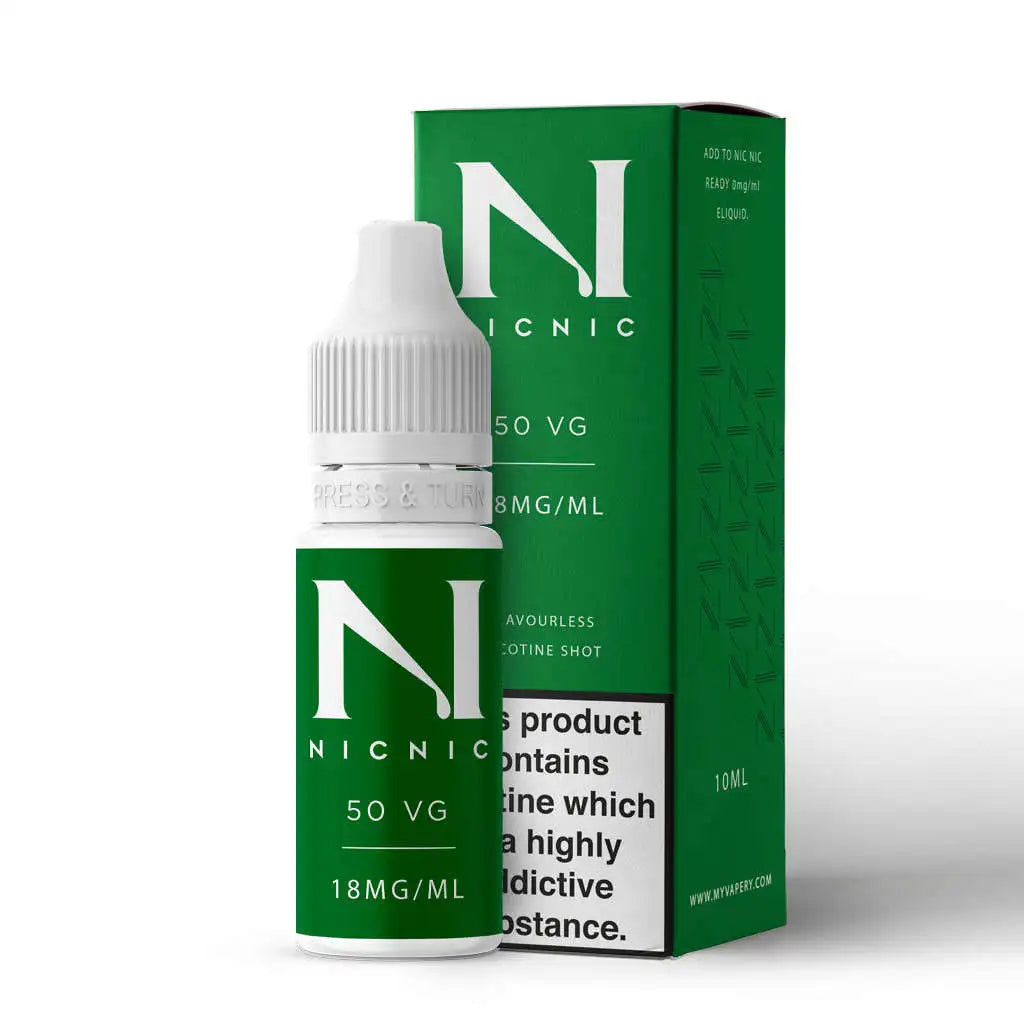 Nic Nic Nicotine Shot 18MG - 50VG