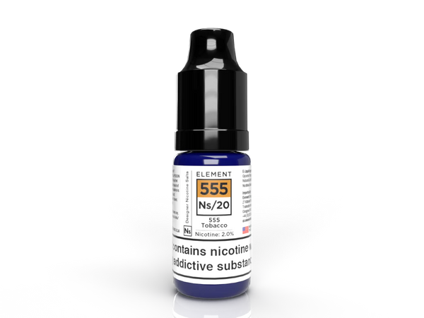 555 Tobacco Nic Salt by Element E-Liquids
