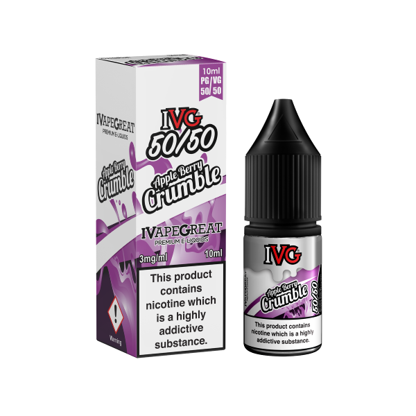 Apple Berry Crumble by IVG 50/50-ManchesterVapeMan