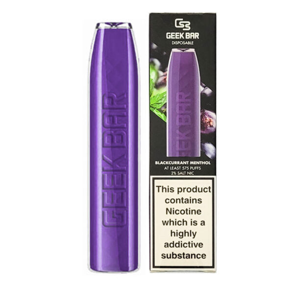 Blackcurrant Menthol by Geekbar