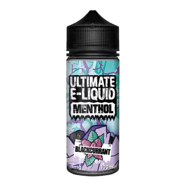 Blackcurrant Menthol by Ultimate E-liquid-ManchesterVapeMan