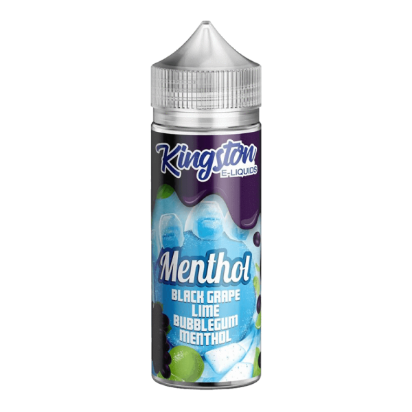 Menthol Black Grape, Lime Bubblegum by Kingston E-Liquids-ManchesterVapeMan