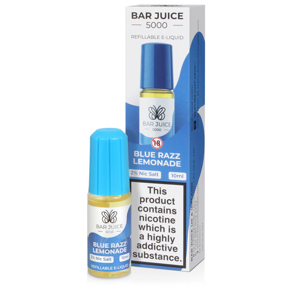 Blue Razz Lemonade Nic Salt - Bar Juice 5000