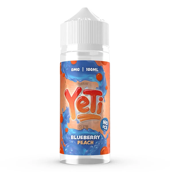 Blueberry Peach No Ice by Yeti E-Liquids
