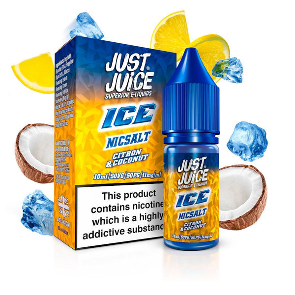 Citron Coconut ICE NIC SALT by JUST juice
