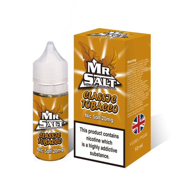 Classic Tobacco Nic Salt by Mr Salt