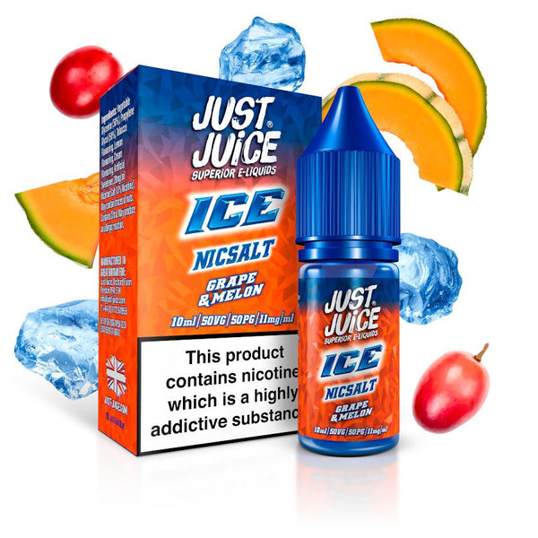 Grape & Melon ICE NIC SALT by JUST juice