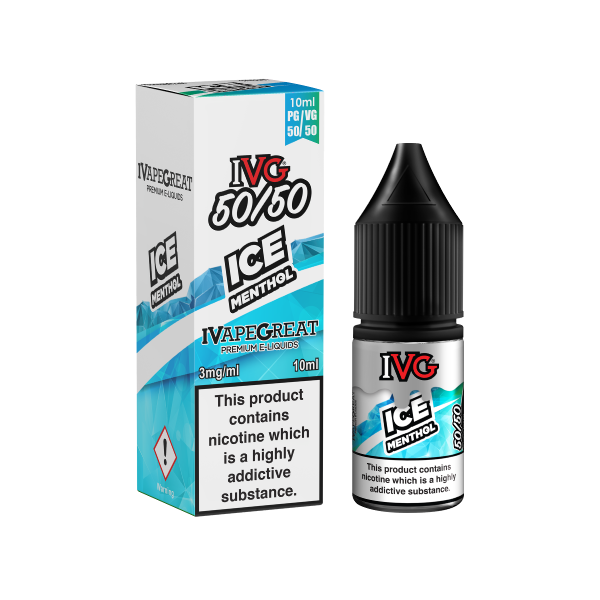 Ice Menthol by IVG 50/50-ManchesterVapeMan