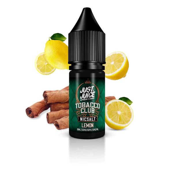 Lemon by Just Juice Tobacco Club Salt