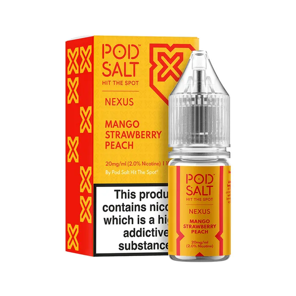 Mango Strawberry Peach by Nexus Nic Salt