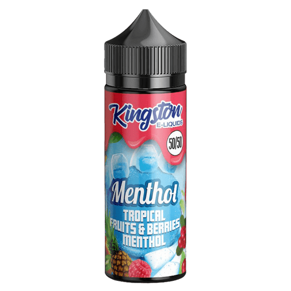 Tropical Fruits & Berries Menthol 50/50 by Kingston E-Liquid