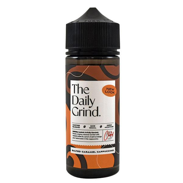 Salted Caramel Cappuccino by The Daily Grind E-Liquid-ManchesterVapeMan