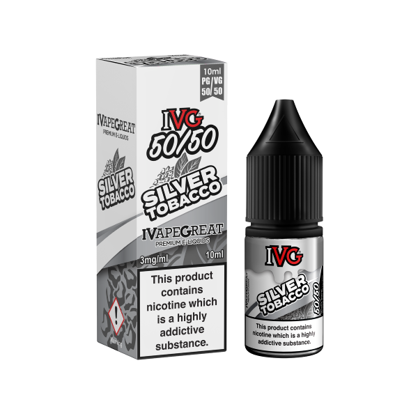 Silver Tobacco by IVG 50/50-ManchesterVapeMan