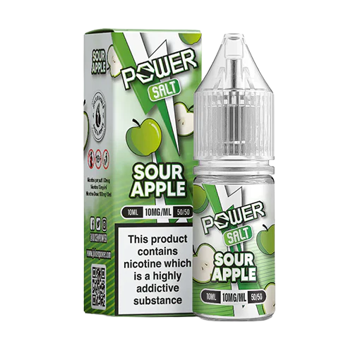 Juice 'N' Power Sour Apple Nic Salt