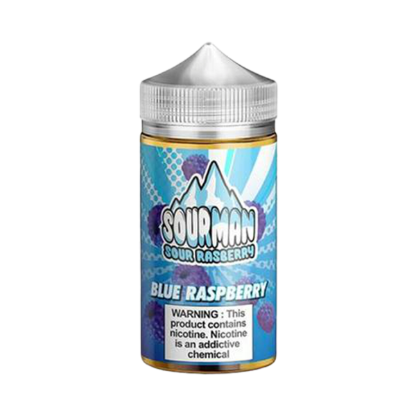 Sour Blue Raspberry By Sour Man | ManchesterVapeMan