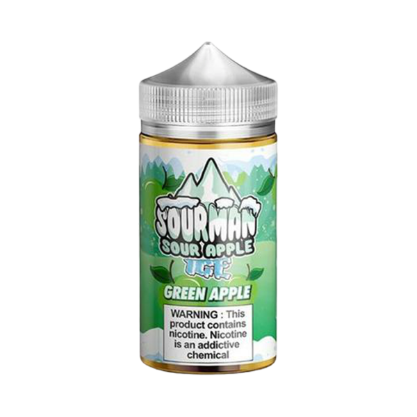 Sour Green Apple Ice By Sour Man-ManchesterVapeMan
