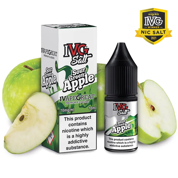 Sour Green Apple by IVG Salts