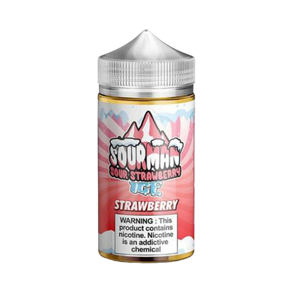 Sour Strawberry Ice By Sour Man-ManchesterVapeMan