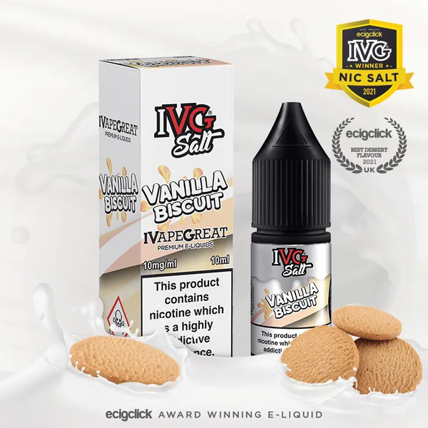 Vanilla Biscuit by IVG Salts