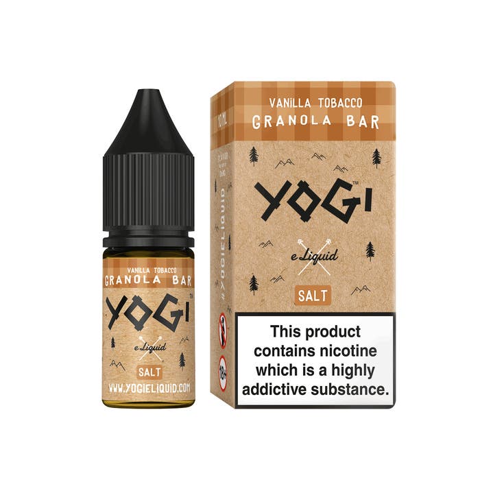 Vanilla Tobacco Granola Bar by Yogi - Nic Salt