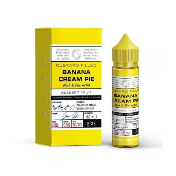 Banana Cream Pie by Glass Basix Series 50ml-ManchesterVapeMan