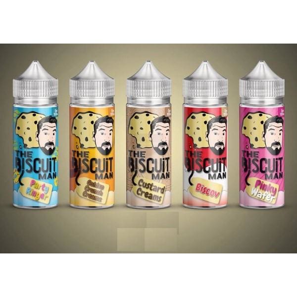 Biscuit Man 100ml Available in 5 Flavours-ManchesterVapeMan