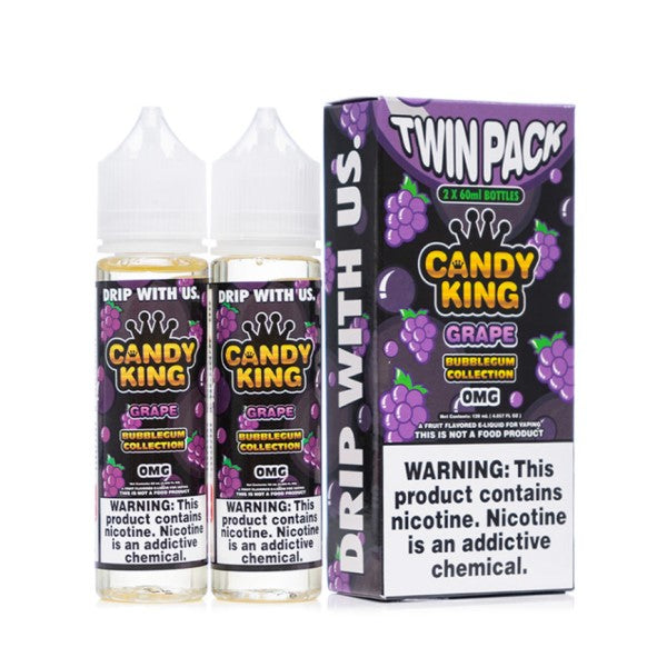 Bubblegum Collection Grape By Candy King-ManchesterVapeMan