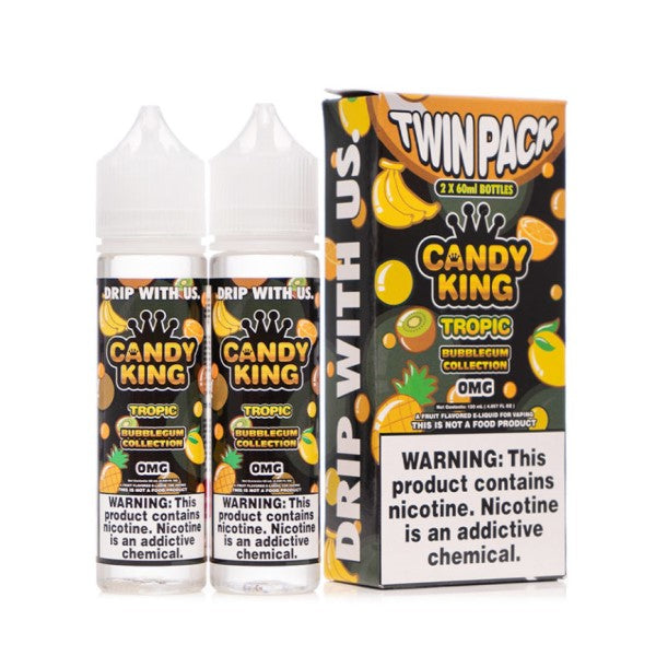 Bubblegum Collection Tropic By Candy King-ManchesterVapeMan