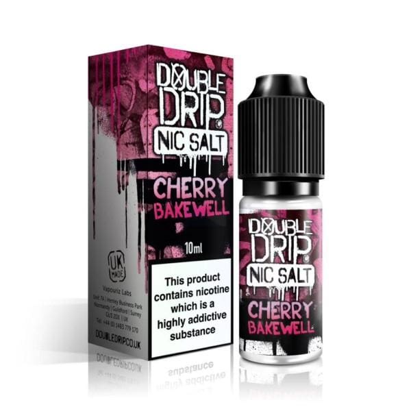 Double Drip Cherry Bakewell Nic Salt-ManchesterVapeMan
