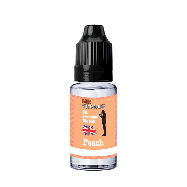 Peach Nic Salt by Mr Vapour-ManchesterVapeMan