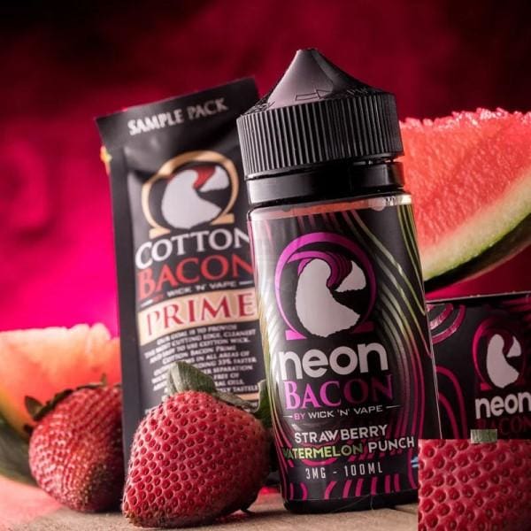 Neon Bacon Punch'd by Wick-N-Vape E-Liquid 100ml | ManchesterVapeMan Neon Bacon Punch'd by Wick-N-Vape E-Liquid 100ml | ManchesterVapeMan